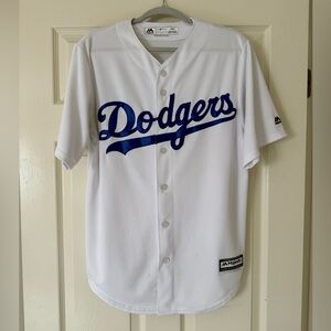 Dodgers Majestic Blank Jersey